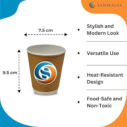 Paper Disposable Ripple Cup