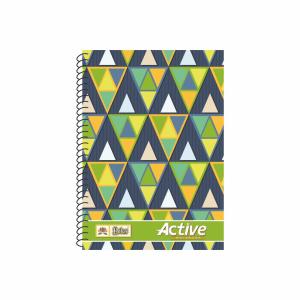 Lotus Spirals Notebook A-4